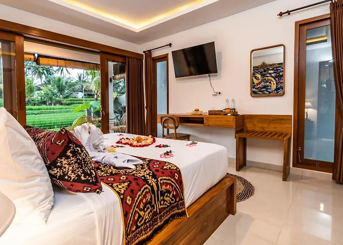 Oda ve Kahvaltı Putih Dcarik Ubud