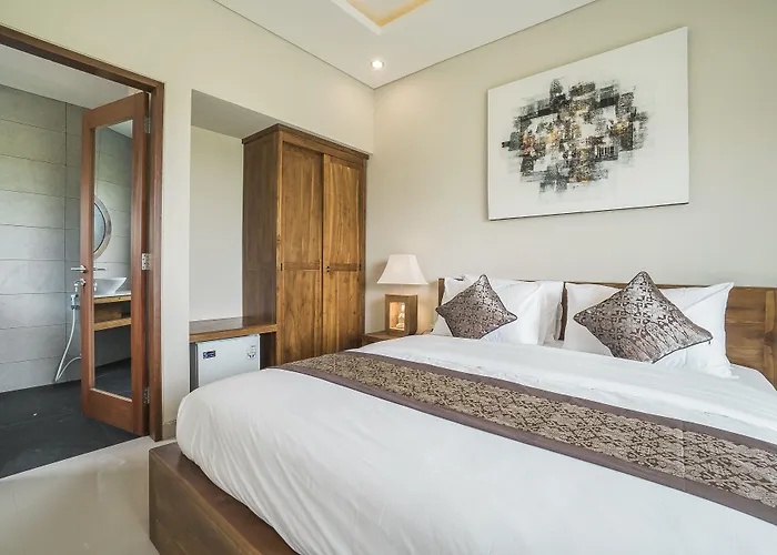 Putih Dcarik Oda ve Kahvaltı Ubud